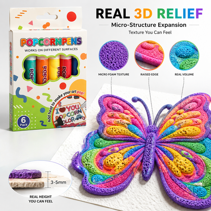 🔥Last Day Promotion 60% OFF 🖍️3D Relief Art Pen – Turn Flat Drawings Into Touchable 3D Art🪄
