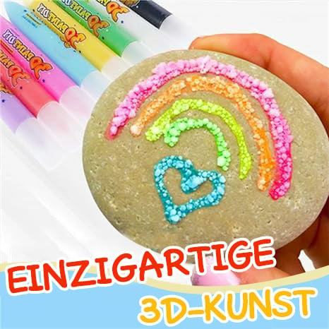 🦘🎁3D Relief Art Pen – Turn Flat Drawings Into Touchable 3D Art