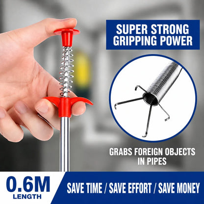 🔥🚿Professional Drain Clog Remover Tool – A Must-Have For Every Home
