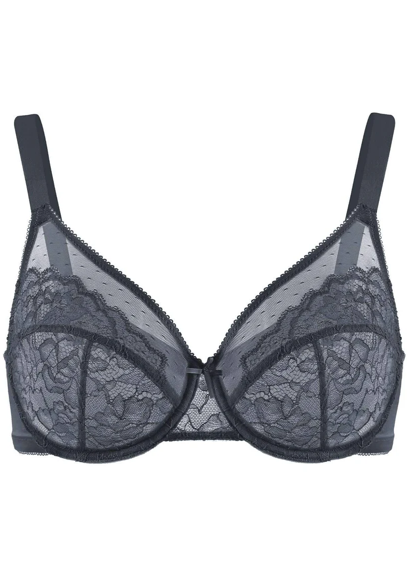 🔥Buy 2 Get 1 Free🔥Full Coverage Lace Minimizer Bra - Petal