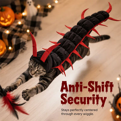 🎃 Creepy-Cute Halloween Centipede Pet Costume – 3D Crawling Outfit for Dogs & Cats 🐾
