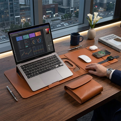 🔥Last Day 50% OFF🔥2026 New Premium Wireless Charging Laptop Bag