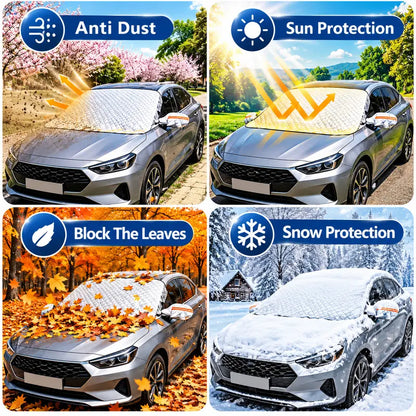 Magnetic Windshield Snow & Frost Cover❄️