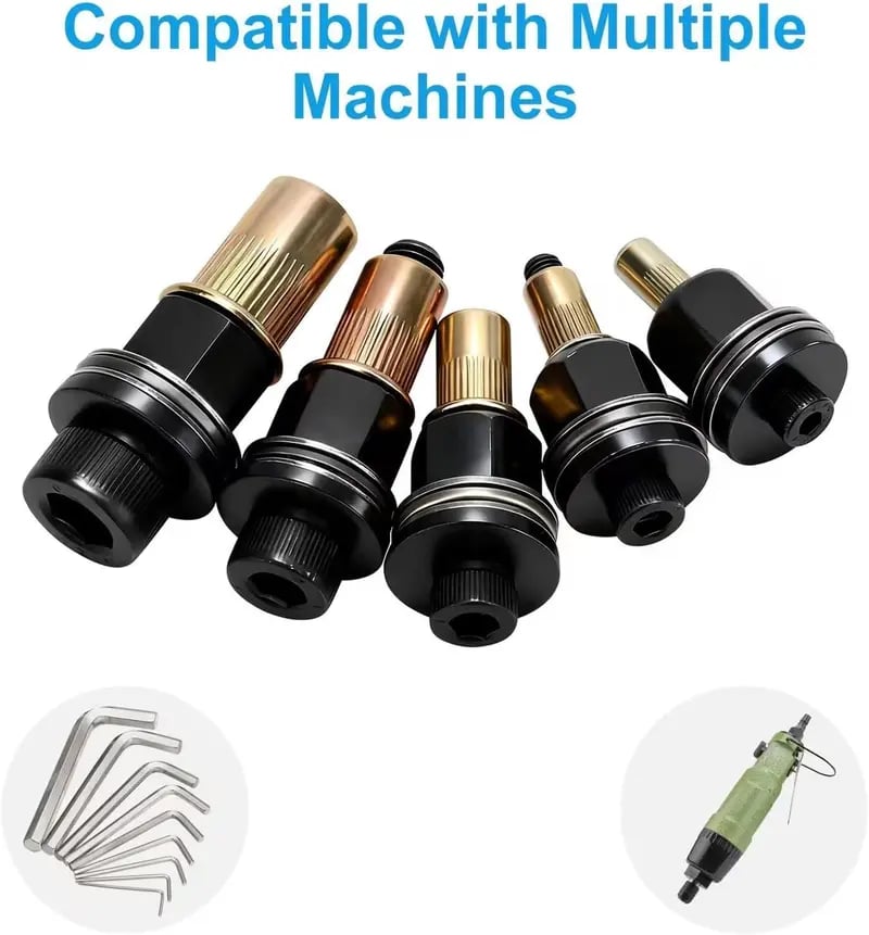 🏆LAST DAY SALE 49% OFF🛠️Head Rivet Nut Tool, M3 M4 M5 M6 M8 Rivnut Kit,Carbon Steel Rivnut Set