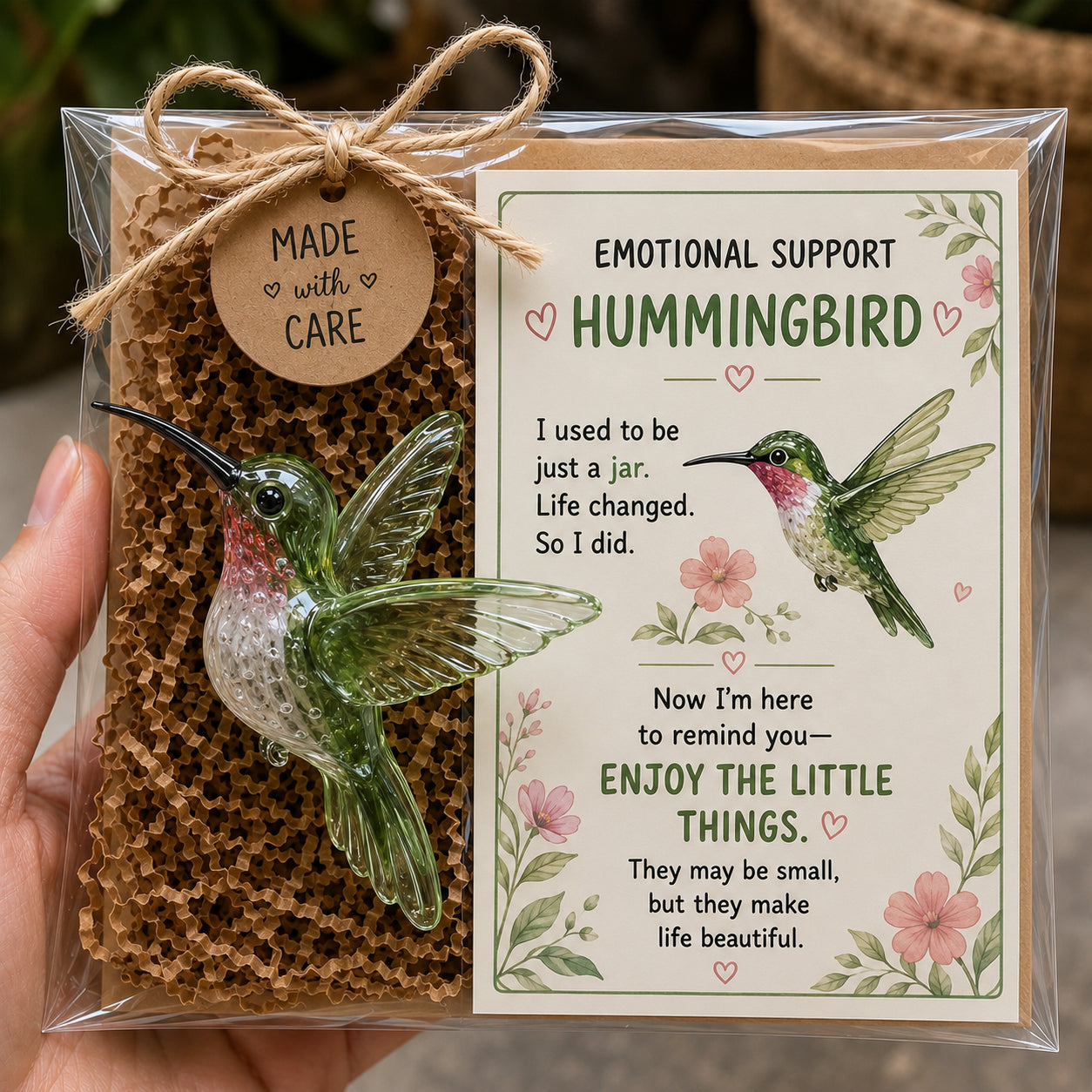 🔥Last Day 50% OFF🎁 Emotional Support Glass Animal Gift – A Little Reminder You Matter.