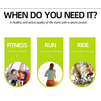 🏃 Running Phone Holder – Waterproof, Sweat-Absorbing, Multi-Compartment 🎧