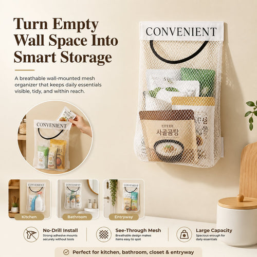 🔥LAST DAY 49% OFF - 🧺 Turn Empty Walls Into Smart Storage ✨