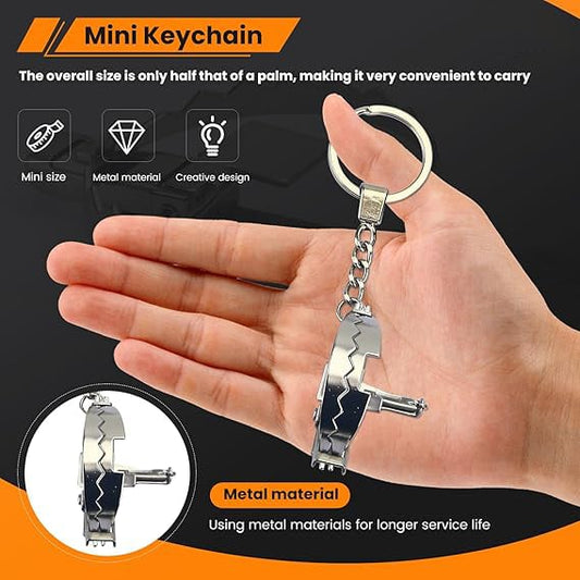 🔥 Limited-Time Sale🔑MINI Bear Trap Keychain - That Works Fun Trick Mouse Trap