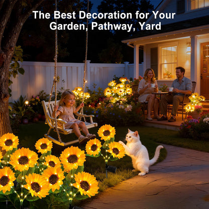 Father's Day Special: 2026 Upgraded Sunflower Solar Lights
