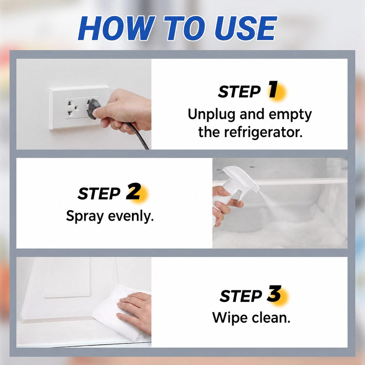 🔥🧊Defrost Spray for Fridge-Freezer