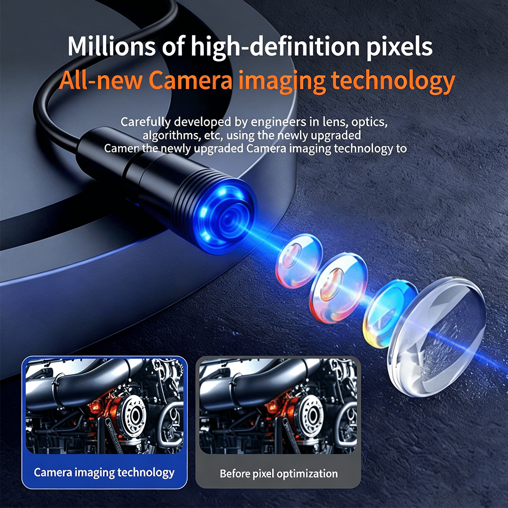 🔥Last Day 50% OFF🛠️1920P HD Digital Endoscope Camera, Essential Auto Repair Inspection Tool