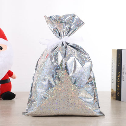 🎄Novas Sacolas de Presente com Cordão de Natal🎁