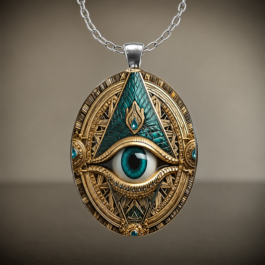 👁️ The Mystic Eye · All-Seeing Talisman Pendant&nbsp;👁️