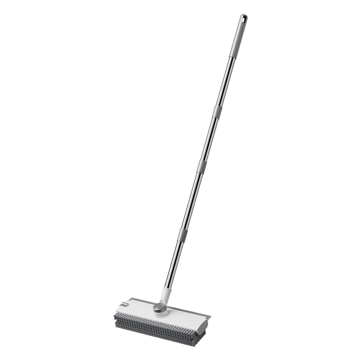 3-in-1 Long Handle Floor Scrub Brush – Scrub, Reach & Squeegee