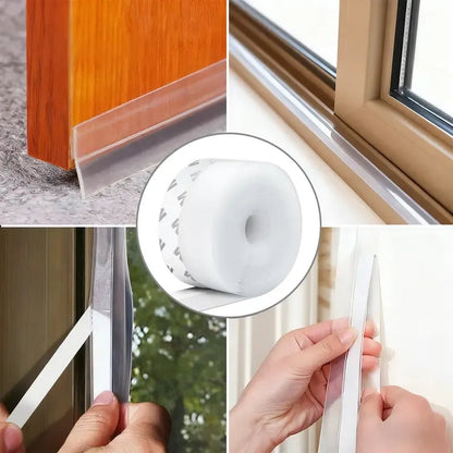 🏠 16.4FT Self-Adhesive Weather Seal Strip – Block Drafts, Dust & Noise