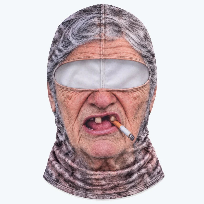 🤣 Realistic Funny Face Ski Mask