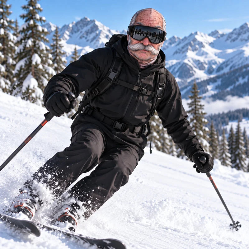 🤣 Realistic Funny Face Ski Mask