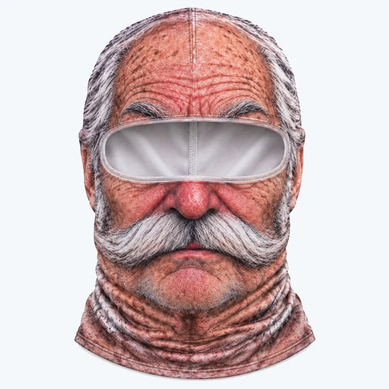 🤣 Realistic Funny Face Ski Mask