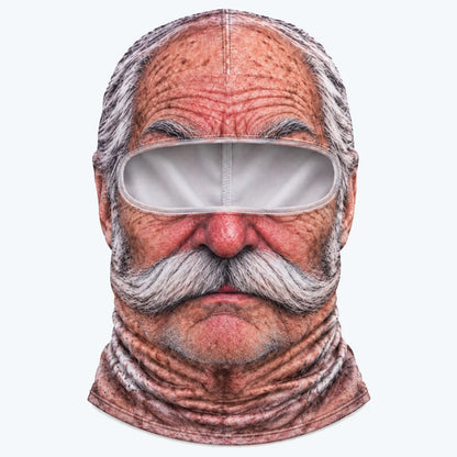 🤣 Realistic Funny Face Ski Mask