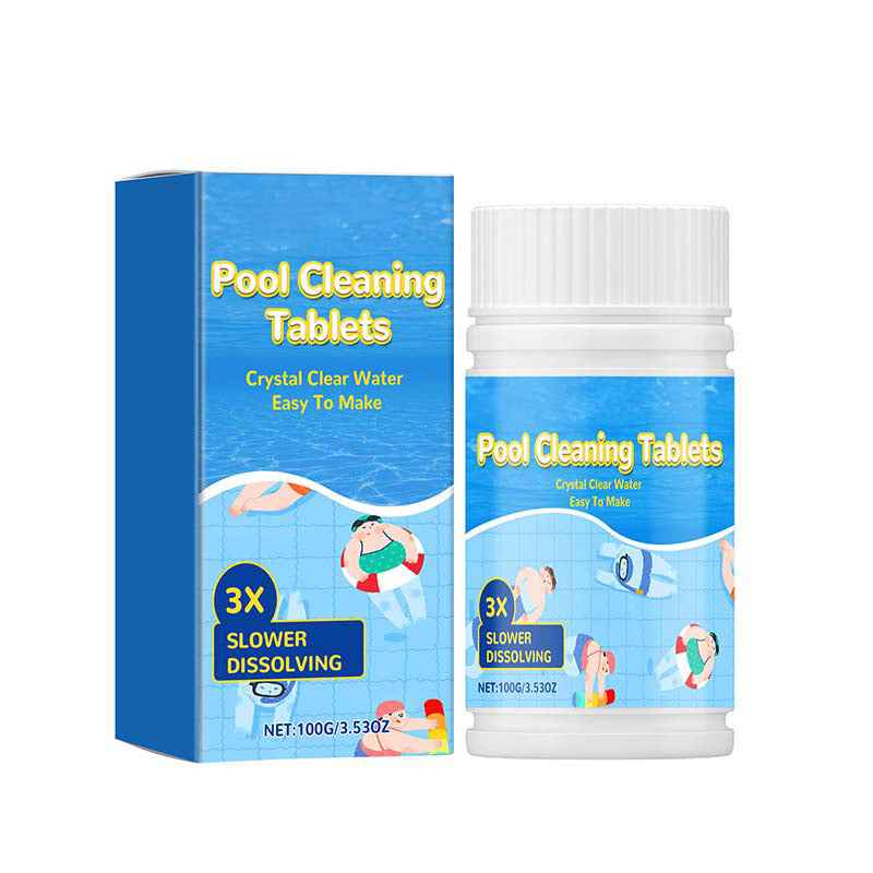 Summer Sales: Buy 2 Get 2 Free! Pool Cleaning Tablets with 3X Slow-Dissolve Formula
