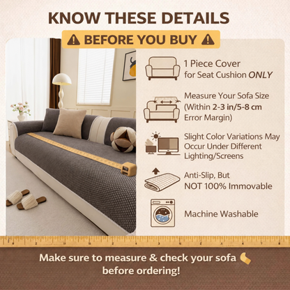 Soft Modular Sofa Cover – Non-Slip, Washable & Easy to Mix