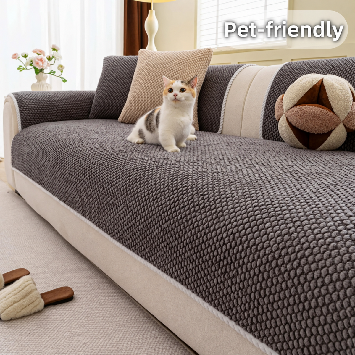 Soft Modular Sofa Cover – Non-Slip, Washable & Easy to Mix