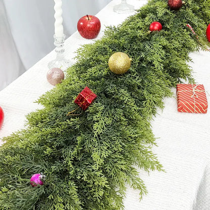 6 FT 2 Pcs Artificial Cedar Garlands