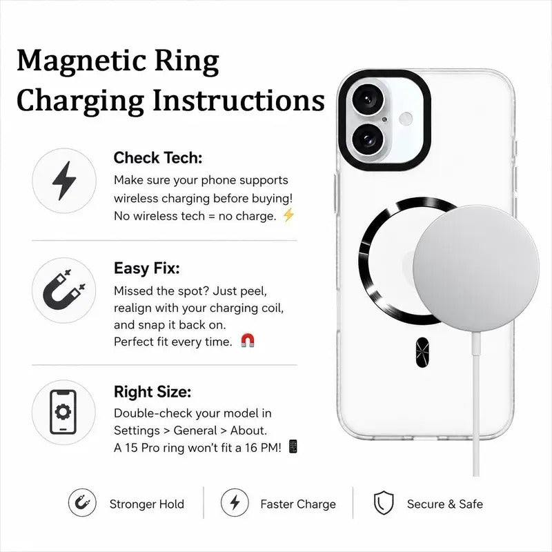 Magnetic Stand Silicone Phone Case with AI Capture Button, Compatible with iPhone 12 to iPhone 18 Pro Max