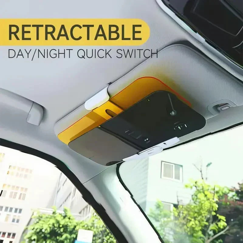 🔥 Last Day 49% OFF 🚗 Anti-Glare Car Visor for Day & Night Driving | Clearer Vision, Safer Rides