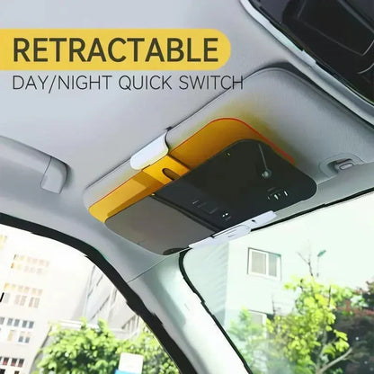 🔥 Last Day 49% OFF 🚗 Anti-Glare Car Visor for Day & Night Driving | Clearer Vision, Safer Rides
