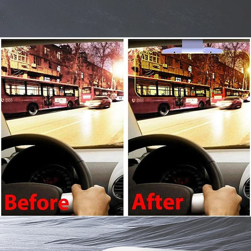 🔥 Last Day 49% OFF 🚗 Anti-Glare Car Visor for Day & Night Driving | Clearer Vision, Safer Rides