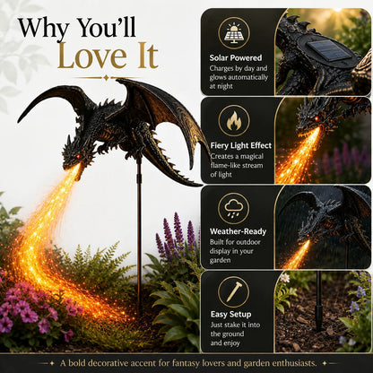 🐉Solar Dragon Fire Garden Light