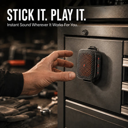 🔊 2026 New Magnetic Clip-On Bluetooth Speaker | IPX7 Waterproof, TWS Stereo & Ultra-Light Wearable Design