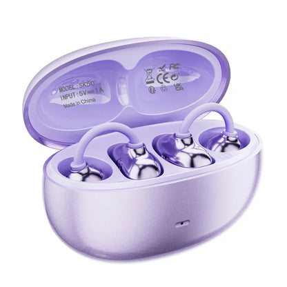 🎧 Open-Ear Clip-On Wireless Earbuds