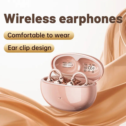 🎧 Open-Ear Clip-On Wireless Earbuds