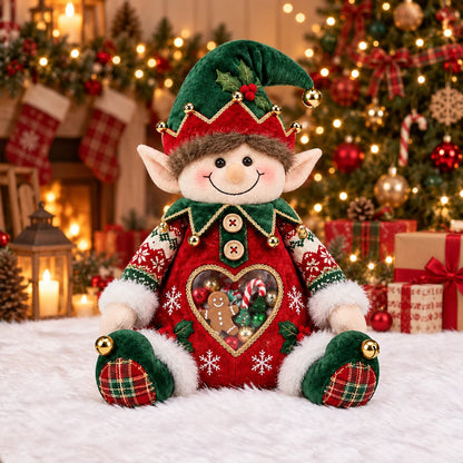 ⏰LAST DAY 50% OFF 💯🎅 Refillable Christmas Figurine Treat Holder