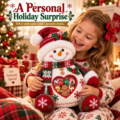 ⏰LAST DAY 50% OFF 💯🎅 Refillable Christmas Figurine Treat Holder