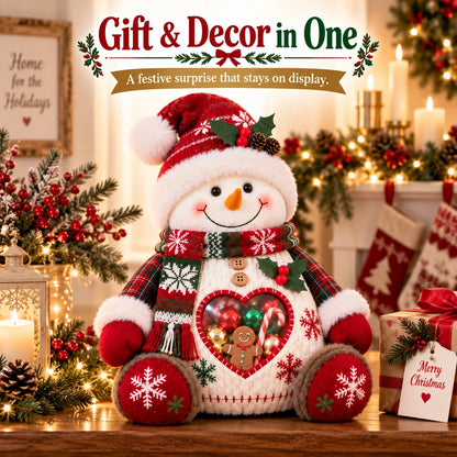 ⏰LAST DAY 50% OFF 💯🎅 Refillable Christmas Figurine Treat Holder