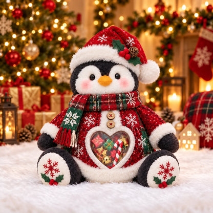 ⏰LAST DAY 50% OFF 💯🎅 Refillable Christmas Figurine Treat Holder