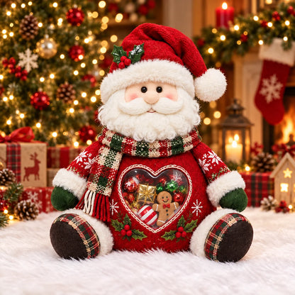 ⏰LAST DAY 50% OFF 💯🎅 Refillable Christmas Figurine Treat Holder