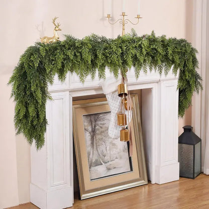 6 FT 2 Pcs Artificial Cedar Garlands