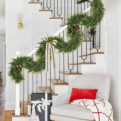 6 FT 2 Pcs Artificial Cedar Garlands
