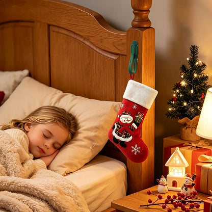 ⏰🎄 Silicone Christmas Wreath Ties & Traceless Hooks – Reusable, Damage-free Holiday Decor Hanging Kit ✨