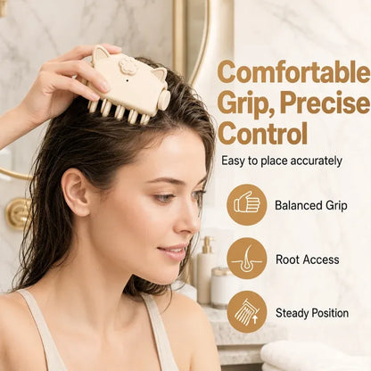🎉 48K+ Sold 💇 Wireless Heated Root Volumizing Comb – Portable Hair Lifter for Flat & Fine Hair