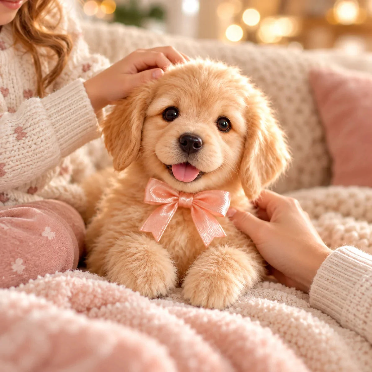 ✨🎄 49% Off – Realistic Robot Golden Retriever Puppy🐾