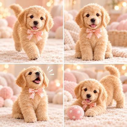 ✨🎄 49% Off – Realistic Robot Golden Retriever Puppy🐾