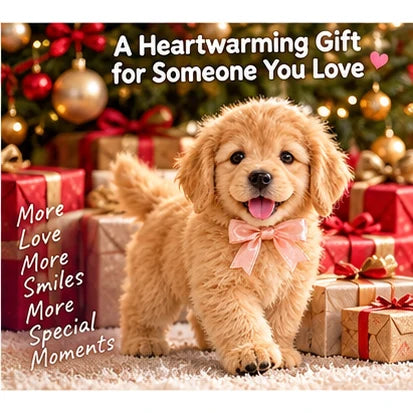 🎄 49% OFF 🐕 Realistic Robotic Golden Retriever Puppy – Interactive Electronic Pet Dog with Lifelike Movements and Adorable Charm
