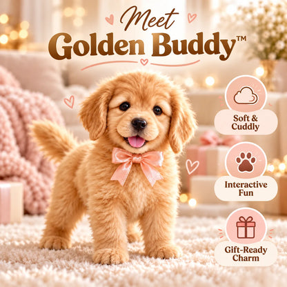 🎄 49% OFF 🐕 Realistic Robotic Golden Retriever Puppy – Interactive Electronic Pet Dog with Lifelike Movements and Adorable Charm