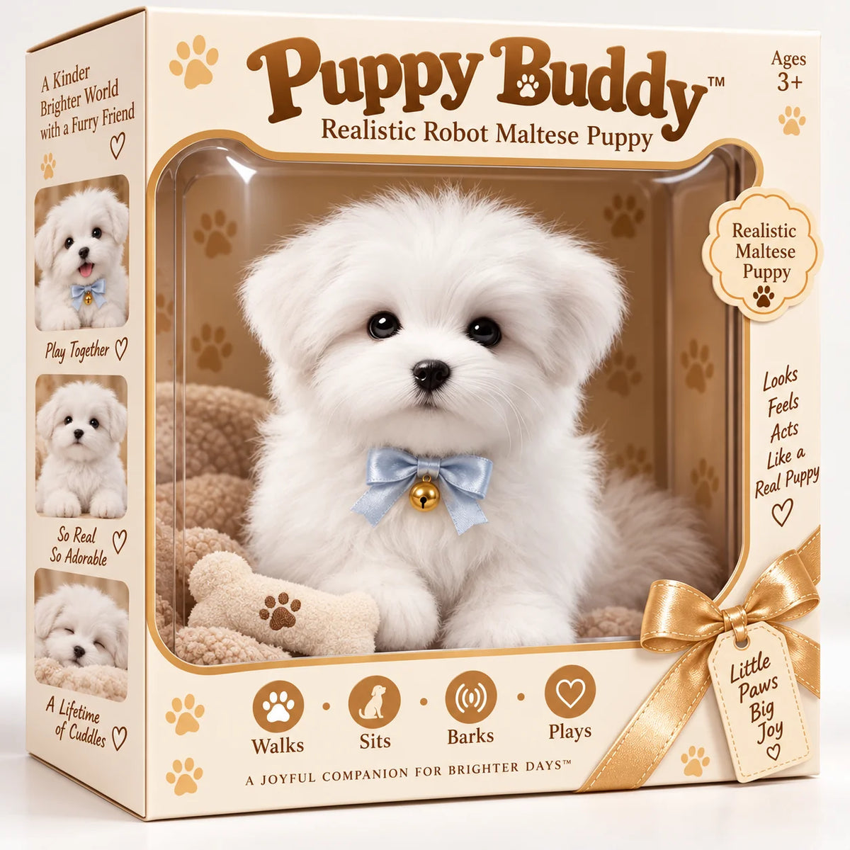 🎄 49% OFF 🐕 Realistic Robotic Golden Retriever Puppy – Interactive Electronic Pet Dog with Lifelike Movements and Adorable Charm