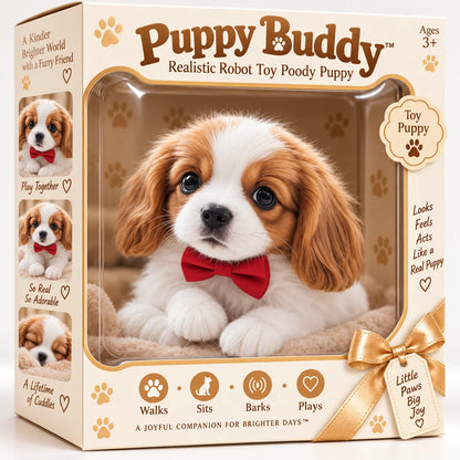 🎄 49% OFF 🐕 Realistic Robotic Golden Retriever Puppy – Interactive Electronic Pet Dog with Lifelike Movements and Adorable Charm